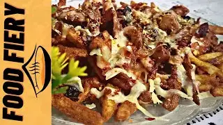 Dynamite loaded fries Recipe || How to make Spicy loaded chicken cheese fries ||  by Food Fiery