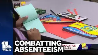 Baltimore City schools working to get absent students to show up