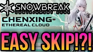 Snowbreak: Containment Zone - 5 Star Chenxing Is An Easy Skip? *SKIP OR SUMMON?*