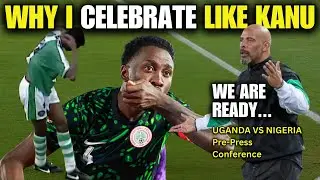 🚨WE ARE READY! | Eric Chelle & Wilfred Ndidi Press Conference: Nigeria vs Angola - Ndidi Celebration