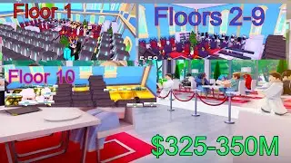 Redacted's INSANE 325-350m Per Hour LEADERBOARD LAYOUT! Roblox My Restaurant