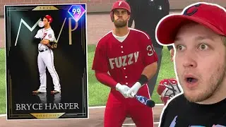 i got the *NEW* 99 BRYCE HARPER and he went OFF in this game.. MLB The Show 20