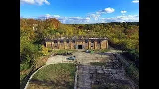 Seewerk Bunker  Teil 1 Luftbildaufnahmen vom Bunker bei Falkenhagen