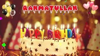 RAHMATULLAH Happy Birthday Song &ndash; Happy Birthday to You