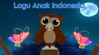 Kupu-Kupu Yang Lucu dan Burung Hantu - Lagu Anak Indonesia (DinoTeaser)