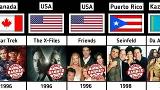 Banned TV Shows From Different Countries || The Data Comparison