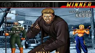 The King of Fighters '98 Ultimate Match HERO (1CC Level 8) - Yamazaki, Blue Mary, Billy Kane