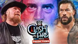 WWE Clash in Paris 2025 WINNER PREDICTIONS!!