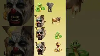 Elephant snake cow Animals VFX Magic viral shorts #animals #sneke #elephant #cow #viral #video