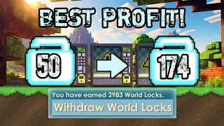 BEST PROFIT in Growtopia! How to GET RICH FAST in 2026! (EASY DLS)