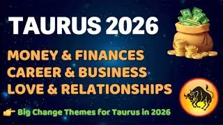 🔥Taurus Horoscope Annual 2026 &mdash; Nature, Money, Love Life, Family, Problems & Solutions #taurustarot
