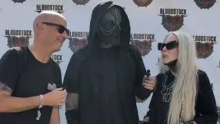 Gwyn and Sean from Frayle chatting to Neil Jones for @TotalRockOnline #boa2025