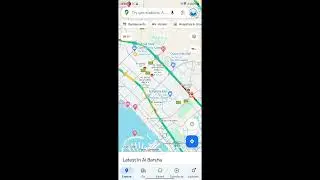 Скрытый трюк Google Maps: перекрытие дорог