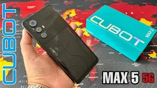 CUBOT MAX 5 5G - New Smartphone Gaming ( Unboxing and Hands-On )
