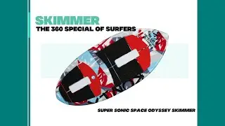 2023 Ronix Kid&rsquo;s Super Sonic Space Odyssey Skimmer