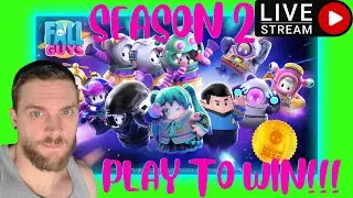 FALL GUYS LIVE CUSTOM GAMES AND SHOW-BUCKS GIVEAWAYS!