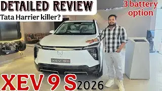 XEV 9S 2026 || full detailed review & specification || Harrier killer || ev boss high range ||