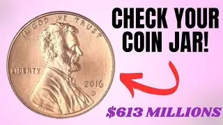 2016-D One Cent Coin Worth $613 MILLION?! | Rarest Penny in U.S. History?