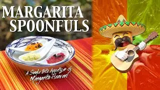 Don't Waste That Fresh Juice Pulp! A Magical One-Bite App & Cocktail Combo! 😍 | MARGARITA SPOONFULS