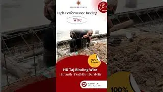 HD Taj Binding Wire #shorts #bindingwire #constructiontools #tmtbars