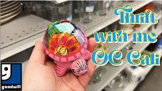 Посещение магазина подержанных вещей GOODWILL OC в Калифорнии: винтажный декор и полезные предмет...