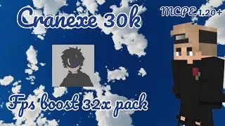 Smooth 32x texture pack for more fps in Minecraft pe || Minecraft MCPE 1.20+ || Cranexe 30k