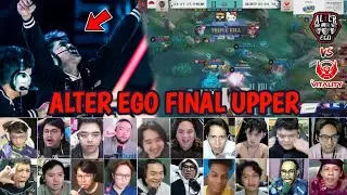 ALTER EGO KE FINAL UPPER BRACKET! REAKSI STREAMER ALTER EGO VS BIGETRON DI BABAK PLAYOFF MPL ID S16!