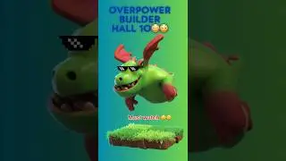 How to push trophies in builder base #clashofclans #shorts #builderhall10