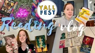 Yallfest 2024 -- Reading Vlog 413: 6 books started 1 DNFed!