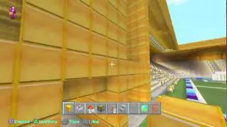 T.B.A.C United Football Stadium | 6 - Super Build - Minecraft - Playstation 3