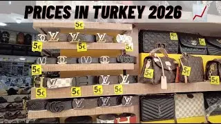 📈 PRICES IN TURKEY 2026 🇹🇷 ALANYA MARKET 2026 | BAZAAR PRICES