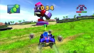 Sonic and Sega All Stars Racing (PS3) Mission 64 Save The Day Sonic