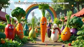 🥕 The Vegetable Alphabet Song | A to Z Veggie Fun for Kids! 🥦🍅