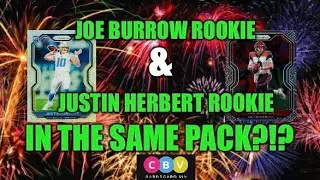 CBV Ep. 20 - Joe Burrow & Justin Herbert 2020 Panini Prizm Rookie Cards