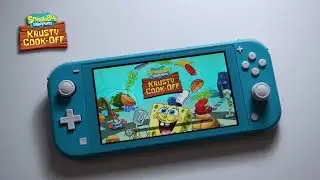 SpongeBob: Krusty Cook-Off 🎮 Gameplay Nintendo Switch Lite