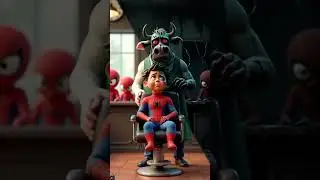 🥰Evolution of Spiderman 💫Having fun with barbar 🥰#spiderman #shorts