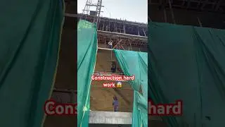 Steel construction hard work building #short #trending #youtubeshorts #construction #hardwork