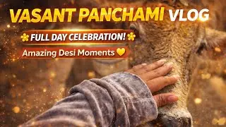 Vasant Panchami Vlog 2026 | Full Day Celebration + Sister ke Ghar | Indian Festival Vlog