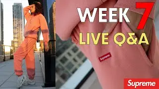 SUPREME WEEK 7 LIVE UNBOXING and Q&A: WHAT COLOR IS THIS ZIPPO? +Preview for Tomorrow's Sneaker!