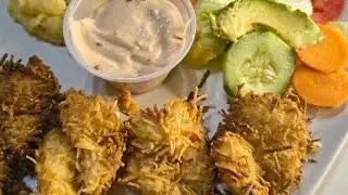 CAMARONES AL COCO,¡MEJOR QUE EN EL RESTAURANTE! CRUJIENTES Y FÁCILES,CON TODO Y SECRETOS!