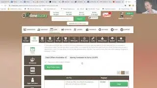 Timebucks 5 level deep ptcsite  with 101 earning possibilities #PtcPat