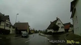 D: Welmlingen. Gemeinde Efringen-Kirchen. Landkreis L&ouml;rrach. Ortsdurchfahrt. Oktober 2019