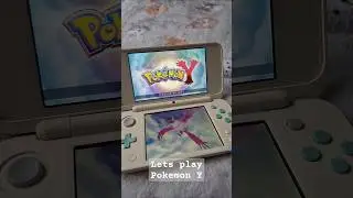 Let's play Pokemon Y #pokemon #pokemonxy #3ds #nintendo #fyp