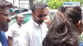 Karnataka Minister Santosh Lad visits Cuttack Medical Hospital