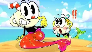 CUPHEAD MERMAID STORY - Cuphead Love Mermaid Chalice | Sad Story -  The Cuphead Show Animation