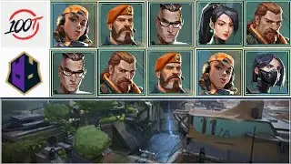 100T vs The Guard MAP1 FRACTURE VCT Challengers Stage2 2022