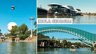 &iexcl;Llego a Georgia! Primer d&iacute;a en la capital Tbilisi / Paseo en barco 🇬🇪