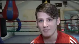 Rhondda boxer,Rhys Edwards 17, on Commonwealth games selection & life as a boxer.