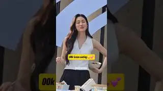 00k absolutely adores eating #lingorm #linglingkwong #หลิงหลิงคอง