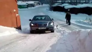 Нonda Legend SH-AWD, ice test.